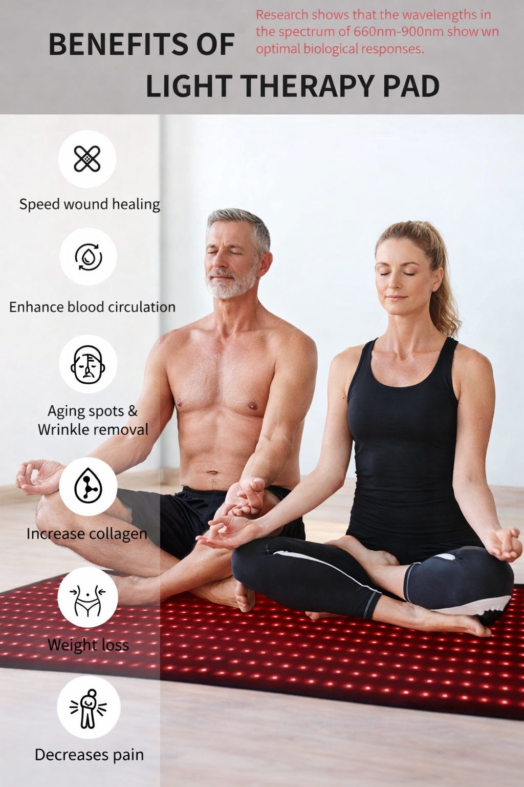 Lumi Mat™ Full-Body Infrared Light Therapy